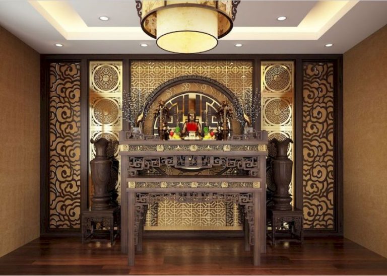 Ánh sáng trong gian thờ