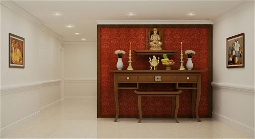 Phòng Thờ Nên Sơn Màu Gì? 20 Mẫu Phòng Thờ Phong Thủy